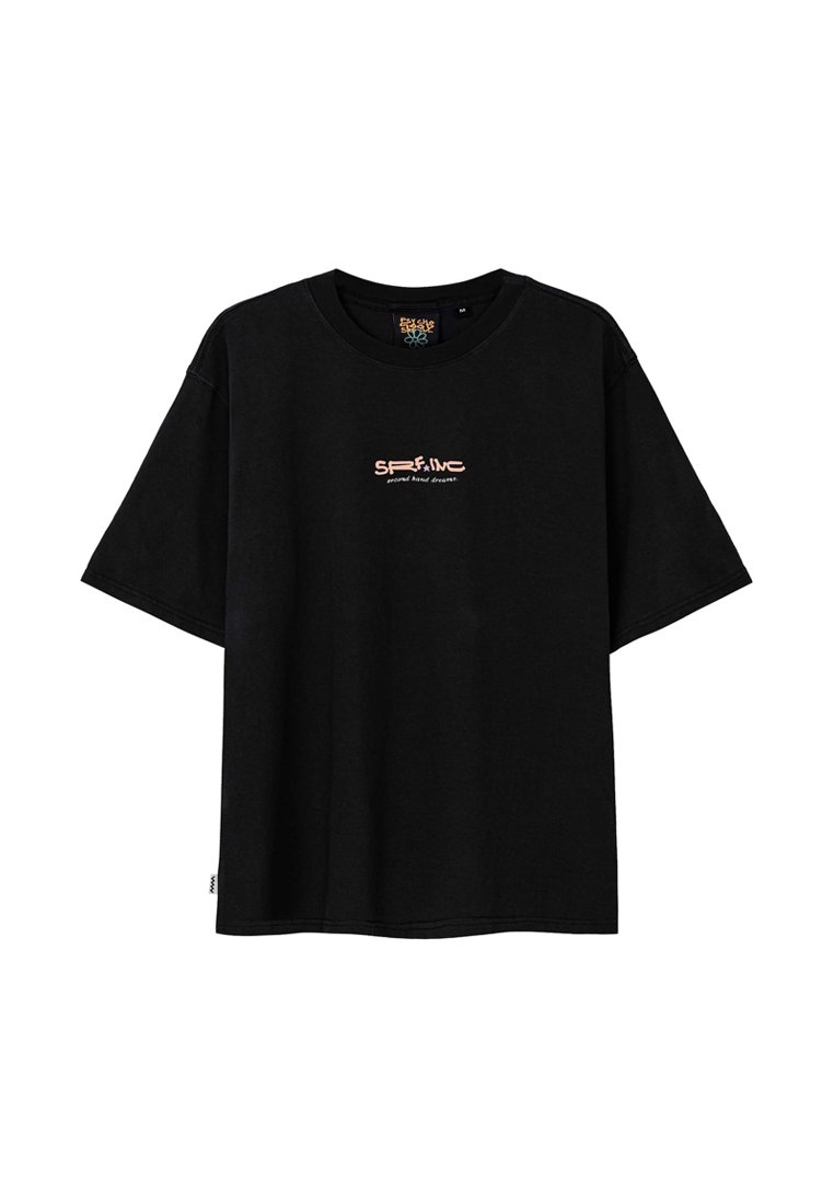 

Футболка с принтом SECOND HAND DREAM Surf Inc., черный