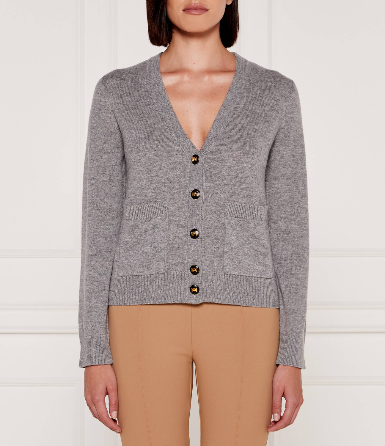 

Свитер Elisabetta Franchi Regular Fit, серый