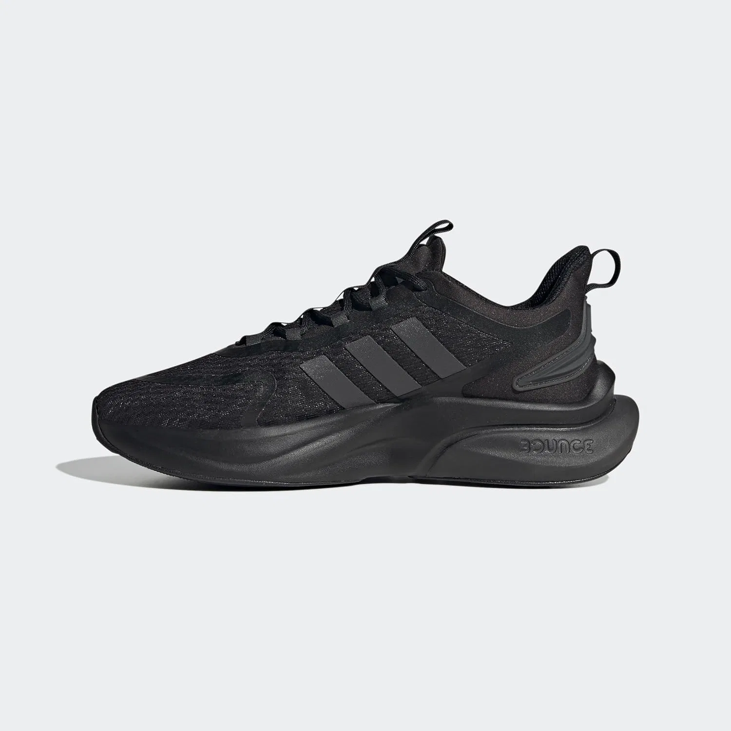 Мужские кроссовки Alphabounce + Adidas, Core Black Carbon — фото 3