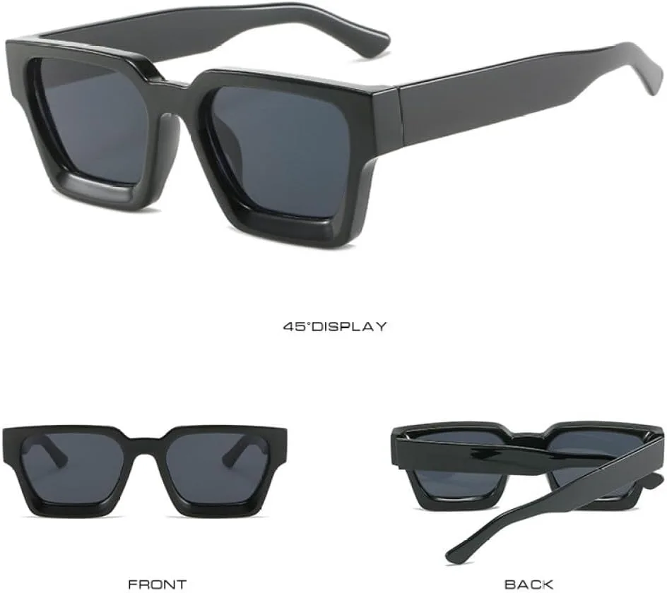 

Винтажные маленькие квадратные солнцезащитные очки MUTYNE для мужчин и женщин, роскошные классические солнцезащитные очки для мужчин и женщин, популярные модели, C08