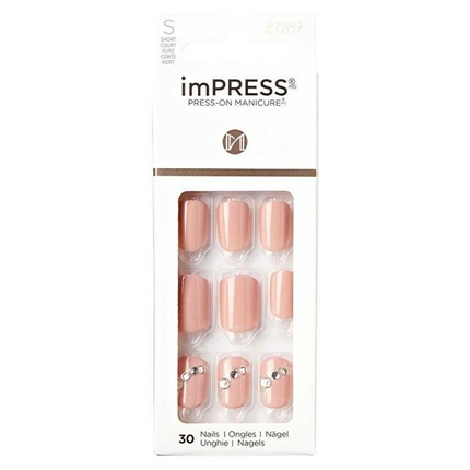 

Самоклеящиеся ногти imPRESS Nails Crystal Blossom 30 шт. Kiss