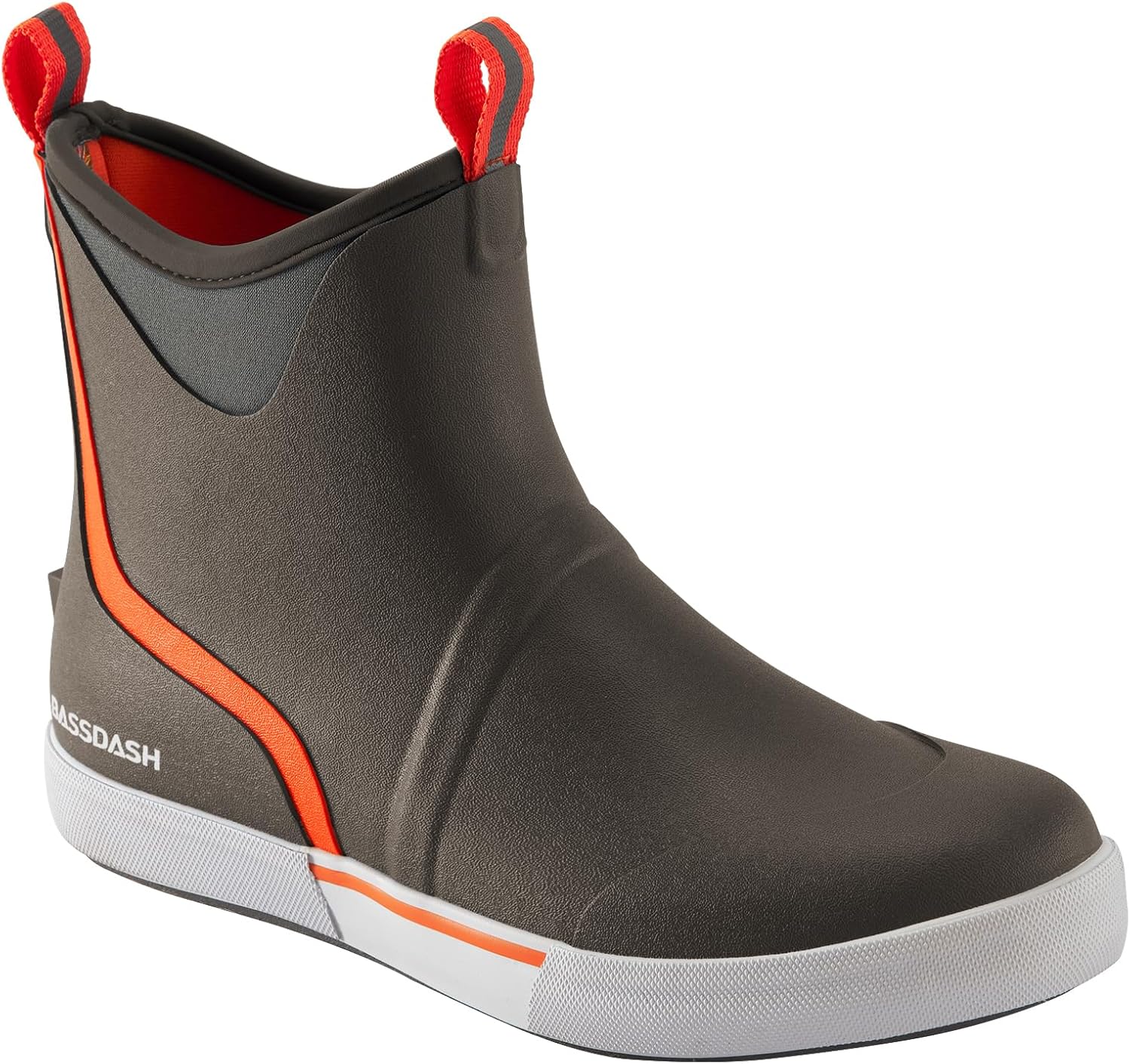 

Мужские водонепроницаемые ботинки BASSDASH 6 с дышащей подкладкой, антискользящие неопрена резиновые ботинки до щиколотки для рыбалки и лодочных прогулок, коричневый