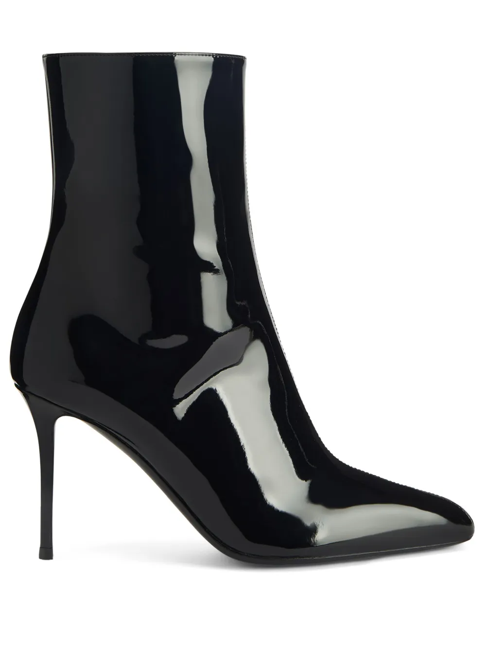 Лакированные ботильоны Brytta 90 Giuseppe Zanotti, черный