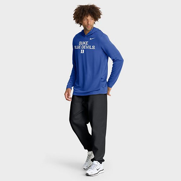 Мужская толстовка с длинным рукавом royal duke blue devils 2025 sideline performance Nike — фото 4