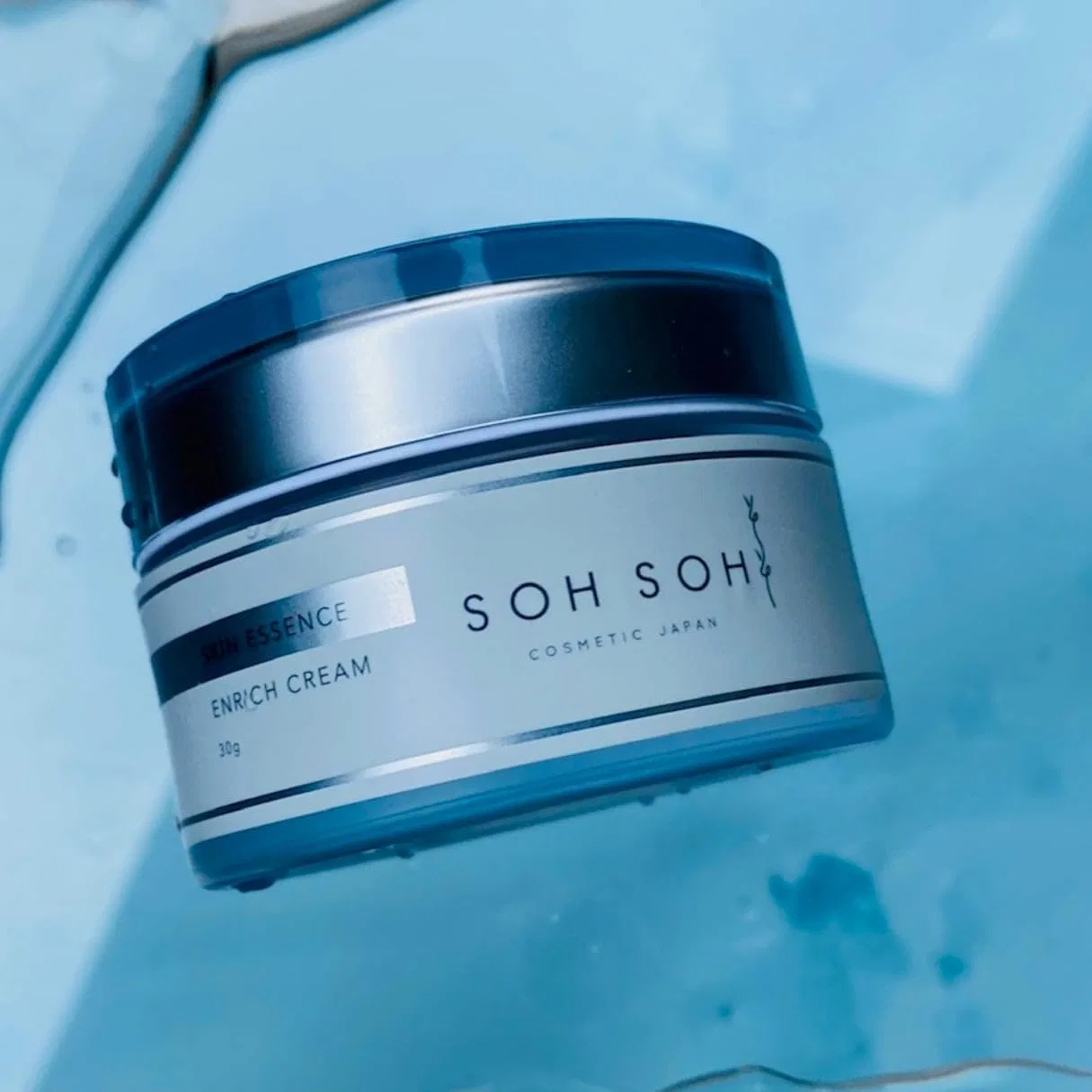 Эссенция Sohsoh Cosmetic Japan — Дневной Soso Skin Essence Enrich Cream, 30 мл — фото 3
