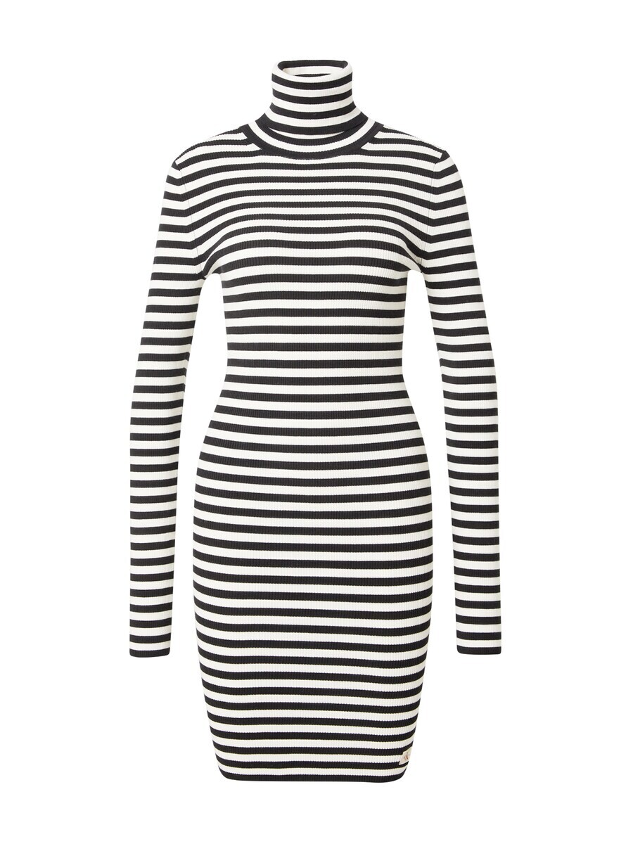 

Платье Calvin Klein Jeans Knitted dress, черный/белый