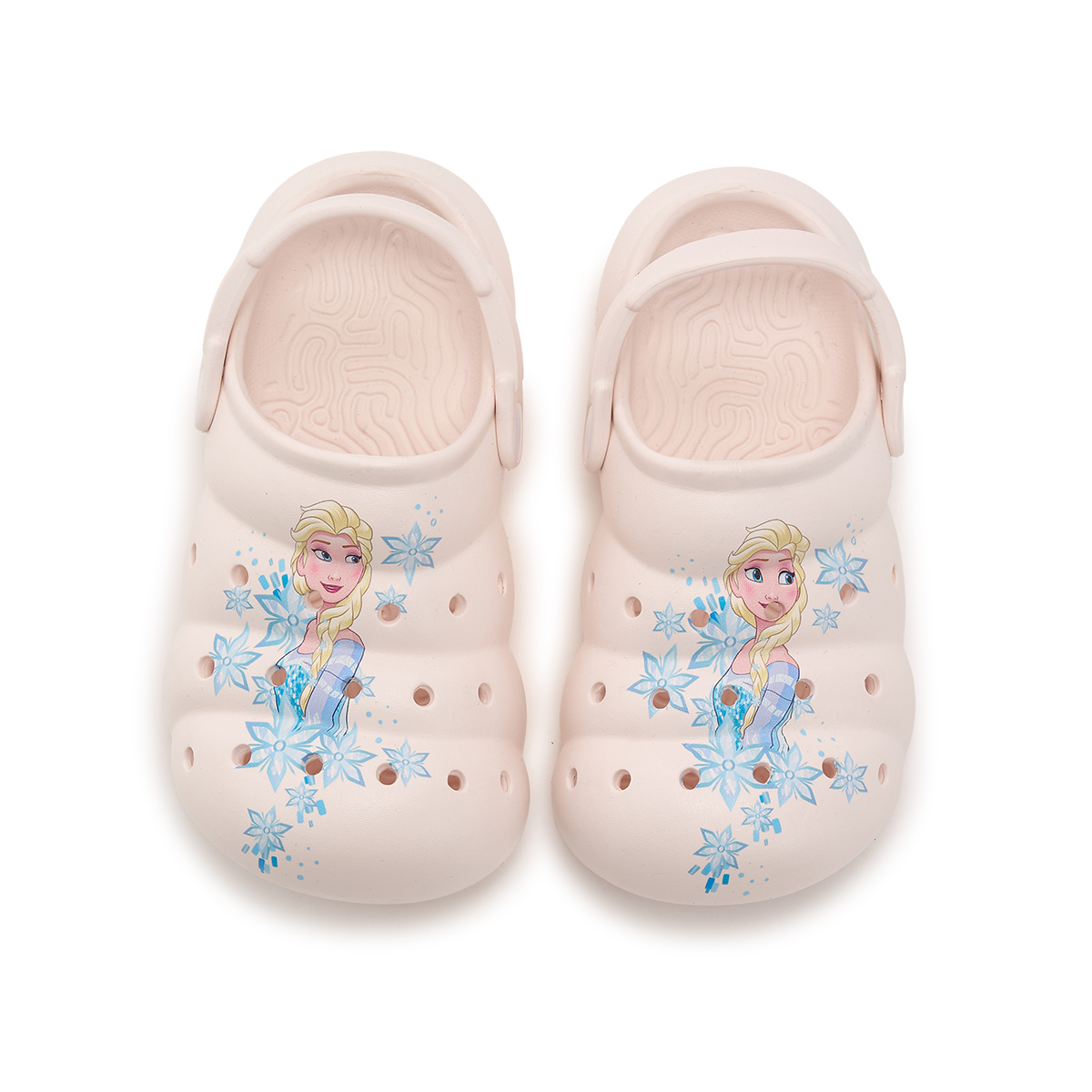 Детские сандалии Frozen Slip Anti Kick с амортизацией и износостойкостью, с низким верхом Disney, белый — фото 3
