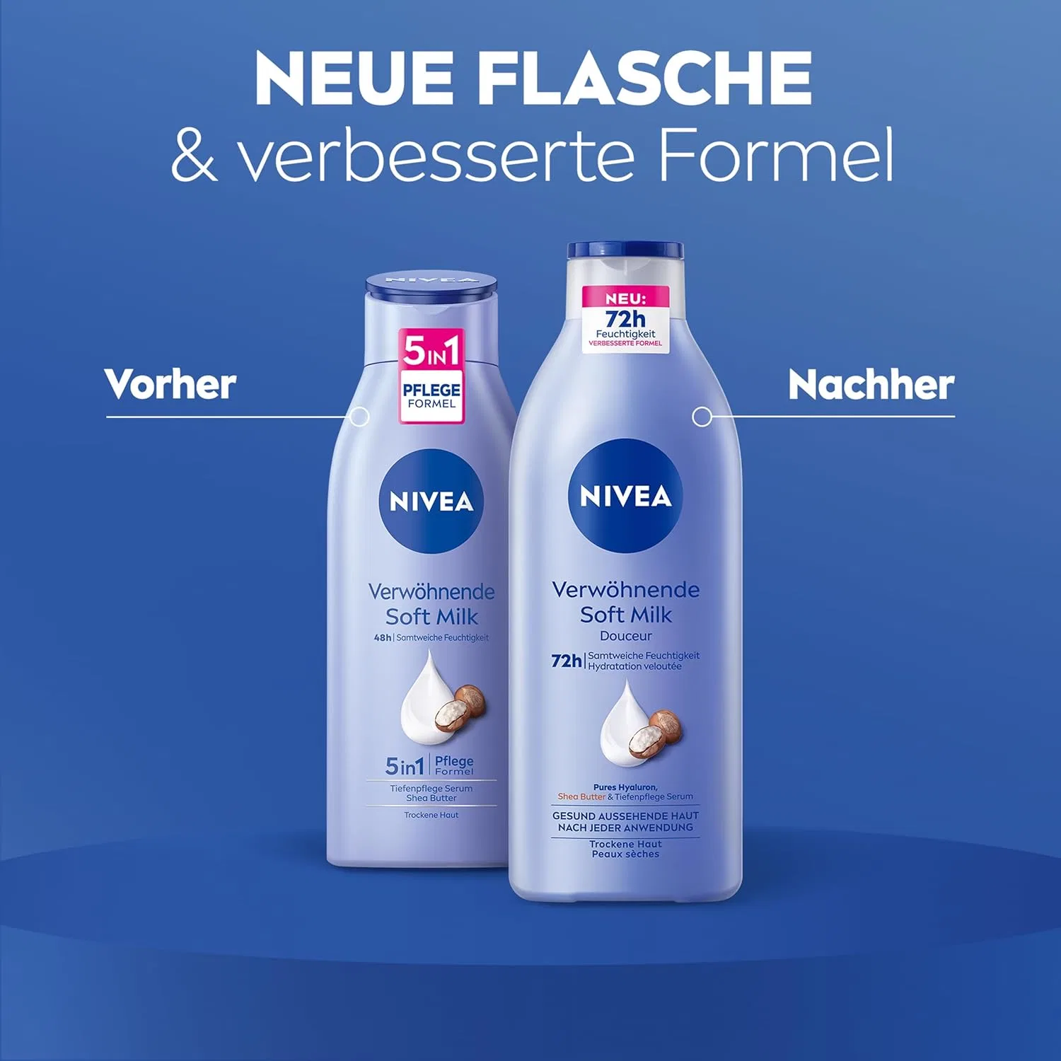 Молочко для тела «Pampering Soft Milk» от NIVEA Nivea, White — фото 3