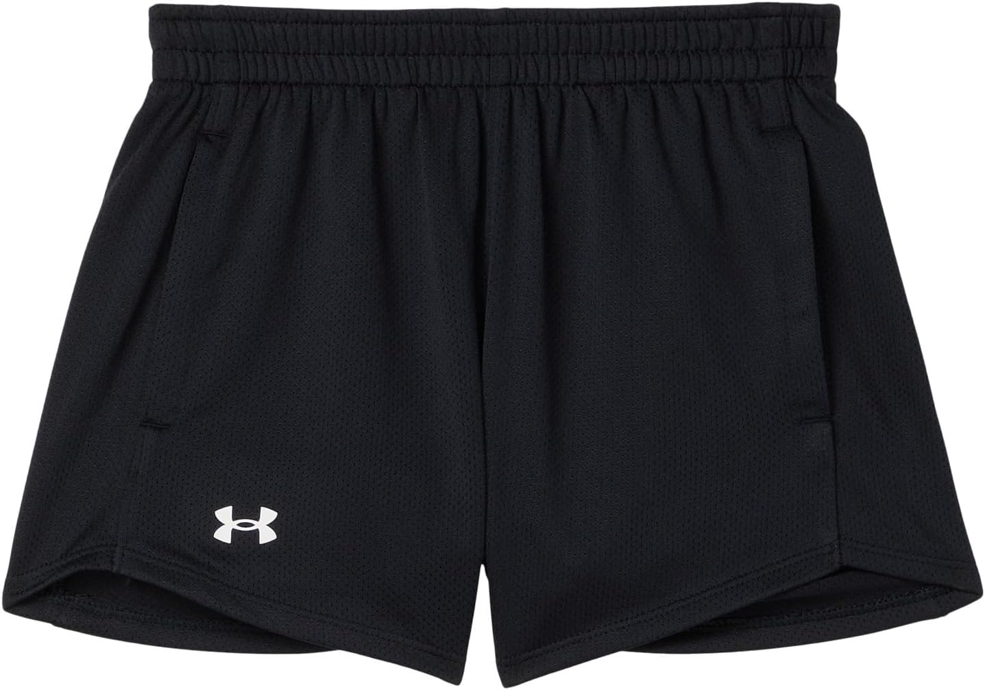 

Шорты Under Armour Kids Tech Play Up Mesh Shorts, черный/белый
