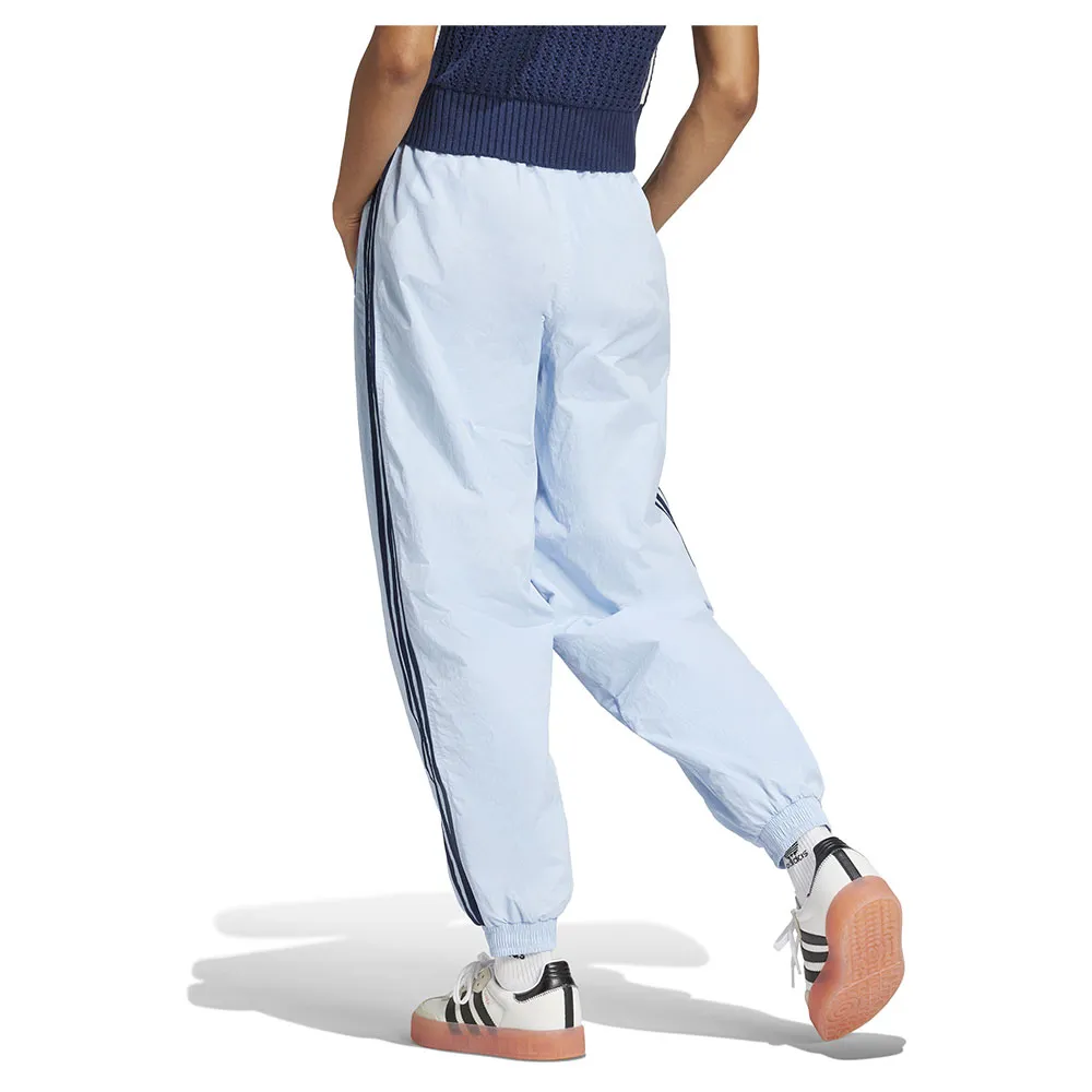 Спортивные брюки adidas Originals Adicolor 3 Stripes Woven Nylon Cuffed, синий — фото 2