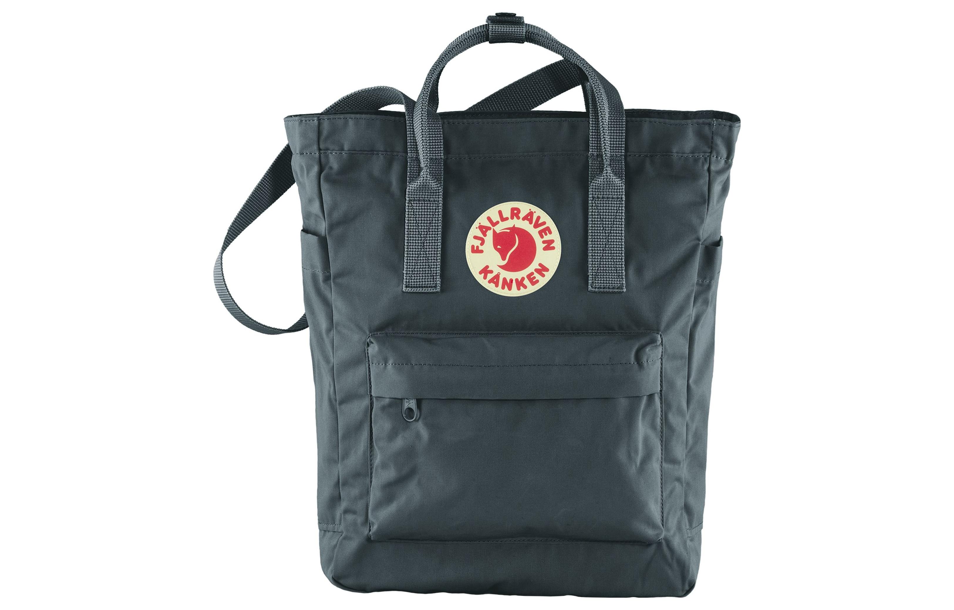 

Fjallraven Рюкзак Канкен Сумка шоппер Сумка через плечо Кроссбоди Клатч Полиэстер Унисекс, Graphite Black