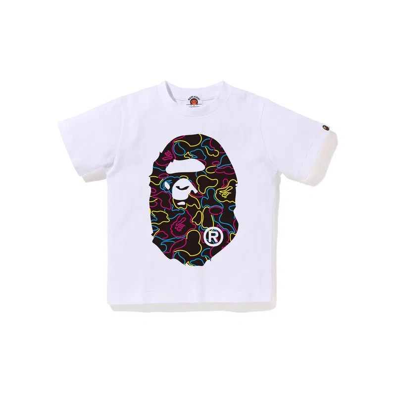 Футболка A BATHING APE SS25 Kids' черная — фото 3