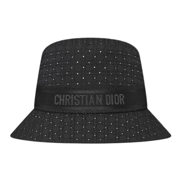 

DIOR Хлопковая панама женская черная