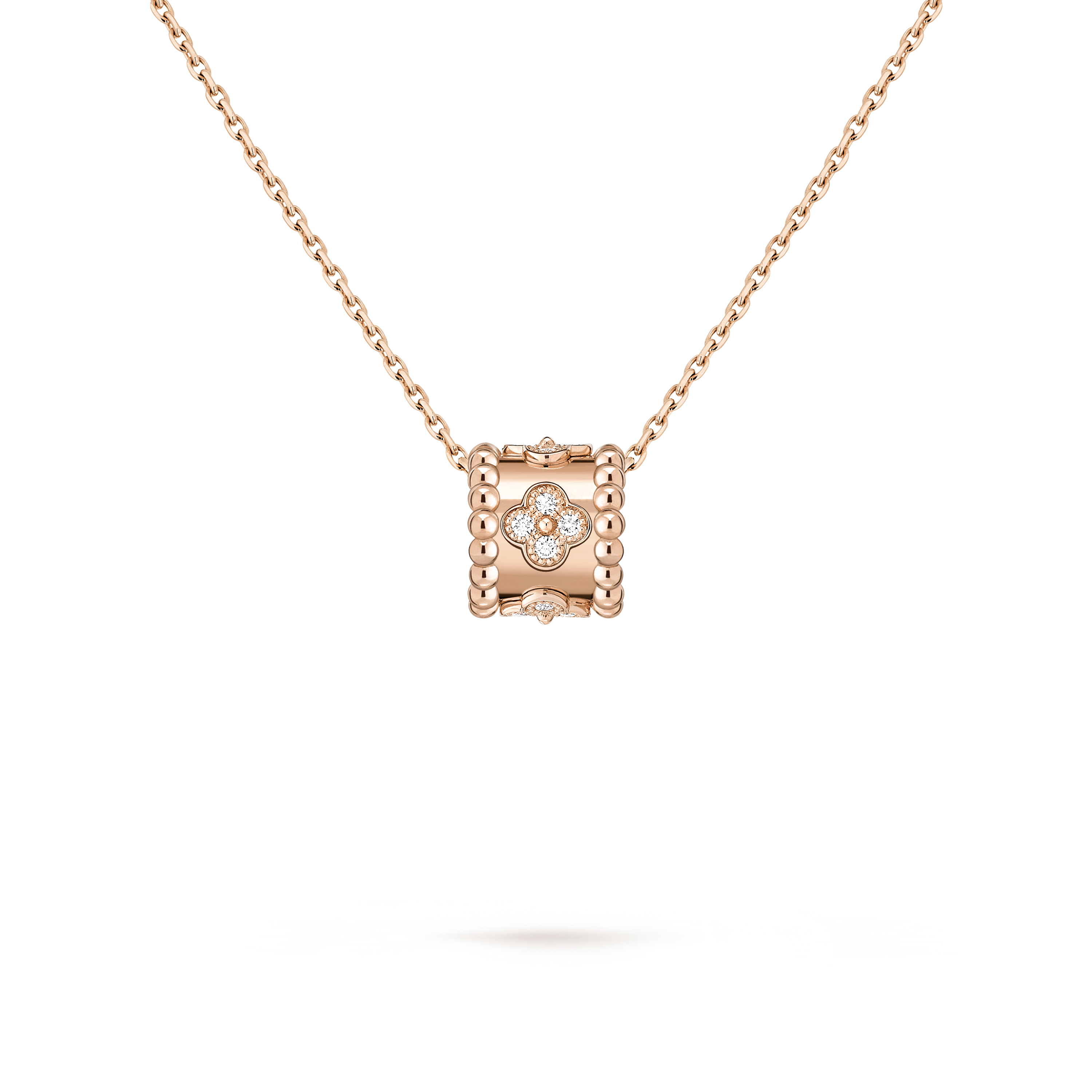 

Кулон Van Cleef & Arpels Perlée clovers, 18-ct розовое золото, бриллиант