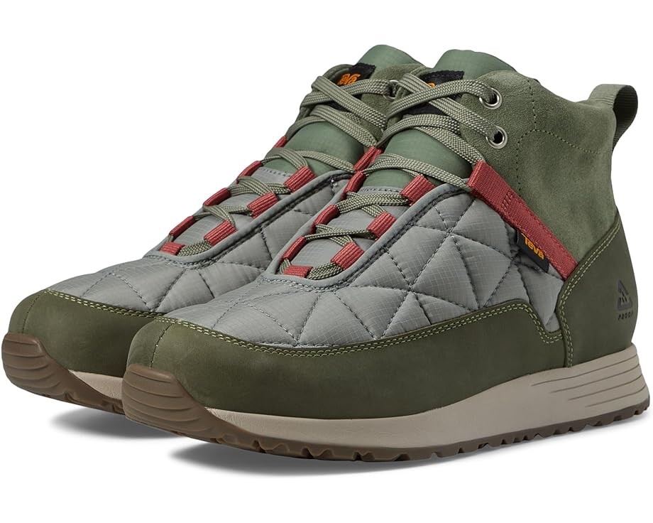 

Ботинки Teva ReEmber Commute WP, цвет Olivine/Moon Mist