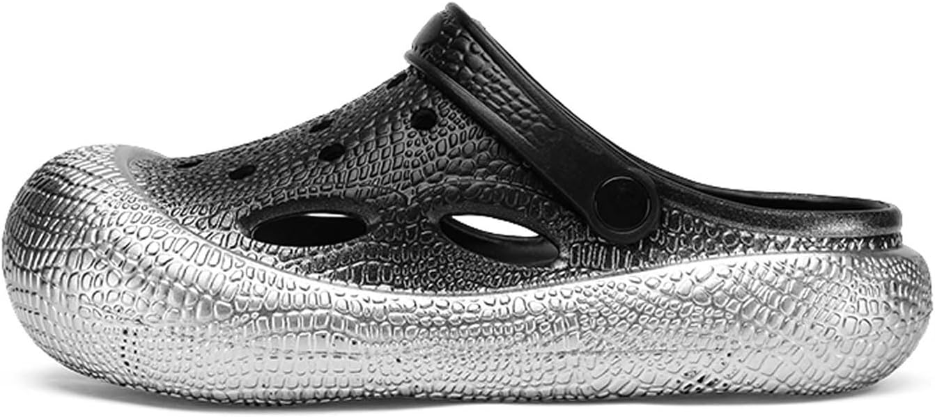 

Садовые сабо для женщин и мужчин, удобные сандалии, быстро сохнущие, с поддержкой свода стопы, обувь на платформе без застежек, унисекс, дышащие, повседневные, легкие, нескользящие, цветные шлепанцы для дома, улицы, бассейна и пляжа Generic, чер...