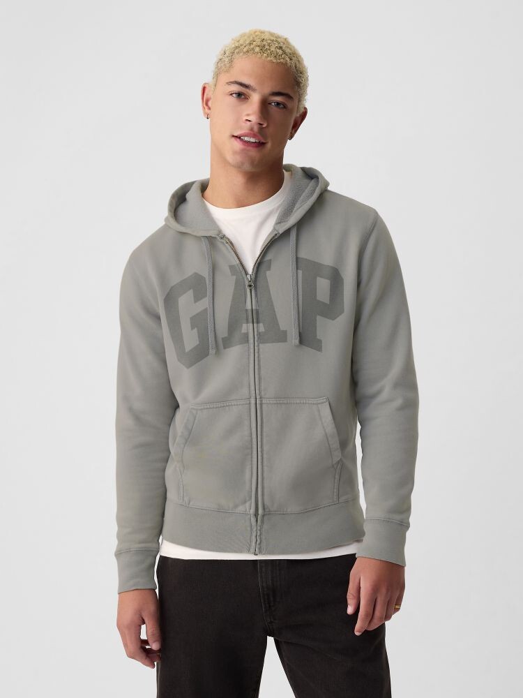 

Толстовка на молнии Gap, серый
