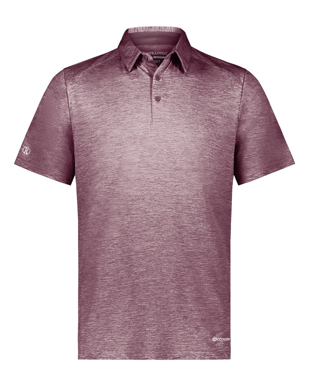 

Поло CoolCore Electrify Holloway, цвет maroon heather