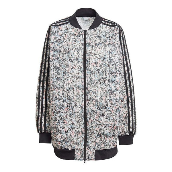 

Куртка (WMNS) Adidas Originals Bomber Jacket 'Floral', цвет floral/black/white, Белый, Куртка (WMNS) Adidas Originals Bomber Jacket 'Floral', цвет floral/black/white