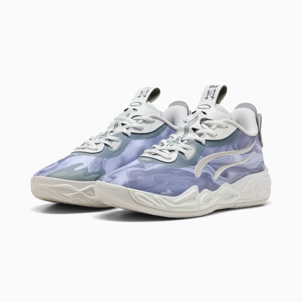 Баскетбольные кроссовки для больших детей Puma X Lamelo Ball Mb.04 Lo Team, серый — фото 2