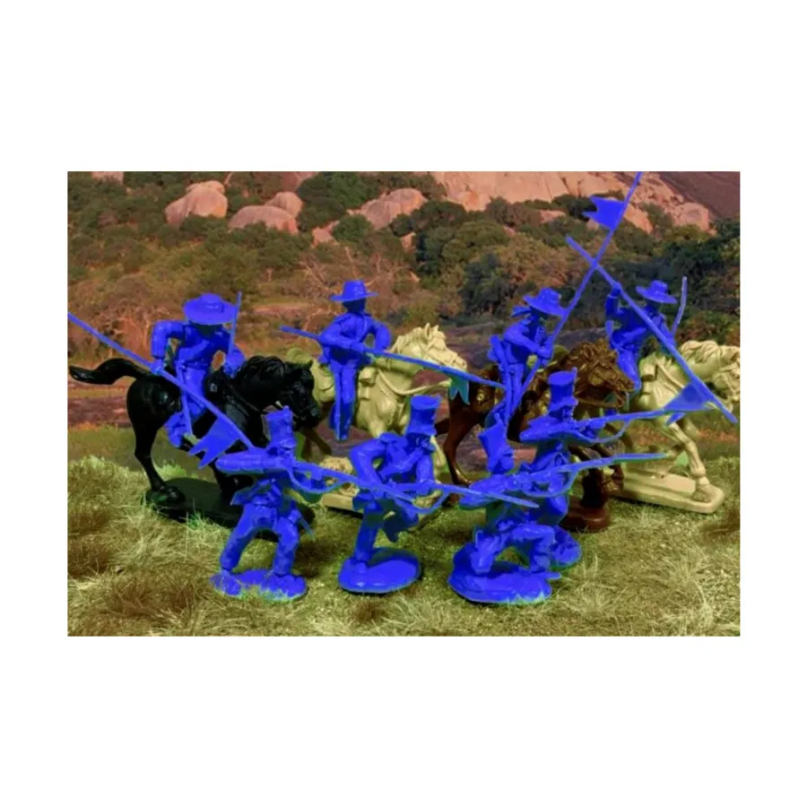 

Мексиканская кавалерия и пехота Аламо, Historical Miniatures (54mm) (Paragon Scenics & Miniatures)