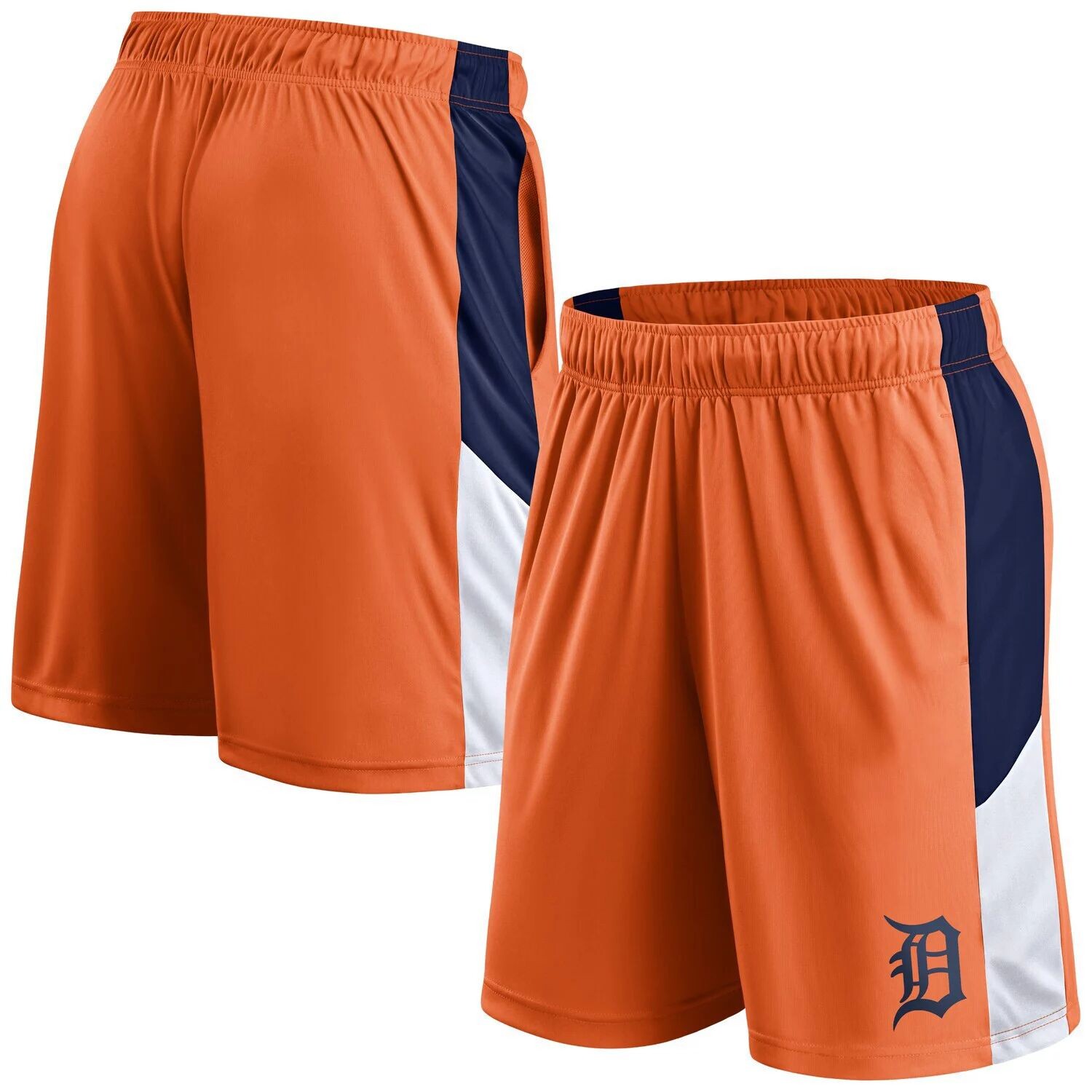 

Мужские шорты с логотипом Fanatics оранжевого цвета Detroit Tigers Primary