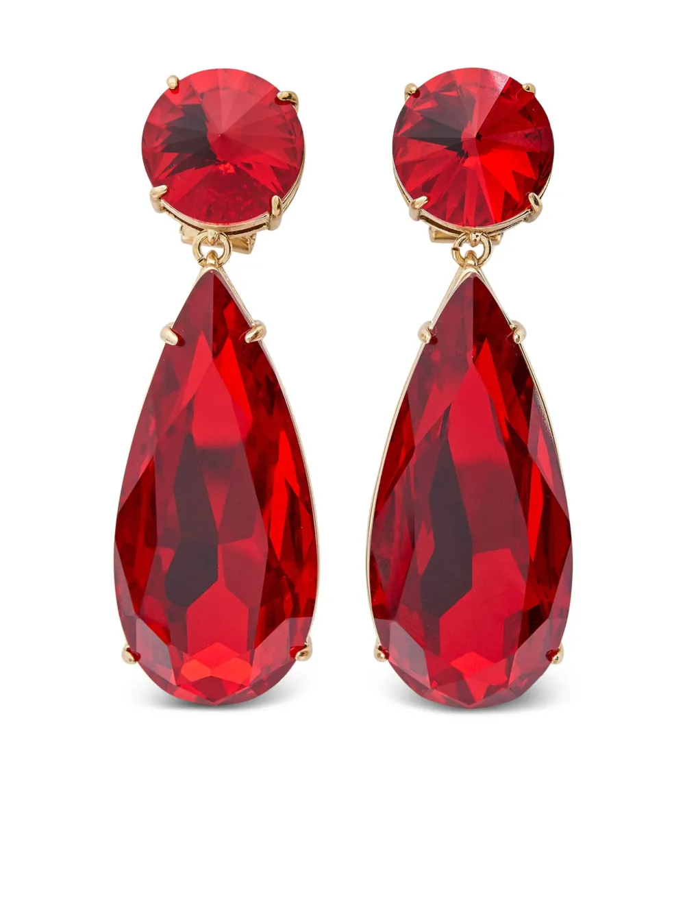 

Серьги с кристаллами Carolina Herrera, золотой