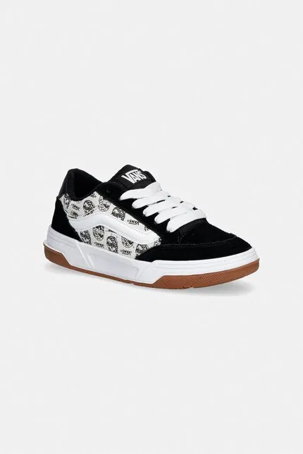 Кеды детские с рисунком черепа Hylane Vans, черный
