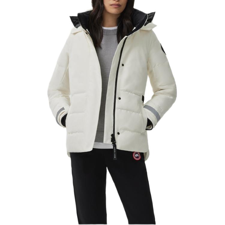 Куртка пуховая Lyndale Series FW24 женская бело-голубая Canada Goose, бело-голубая — фото 2
