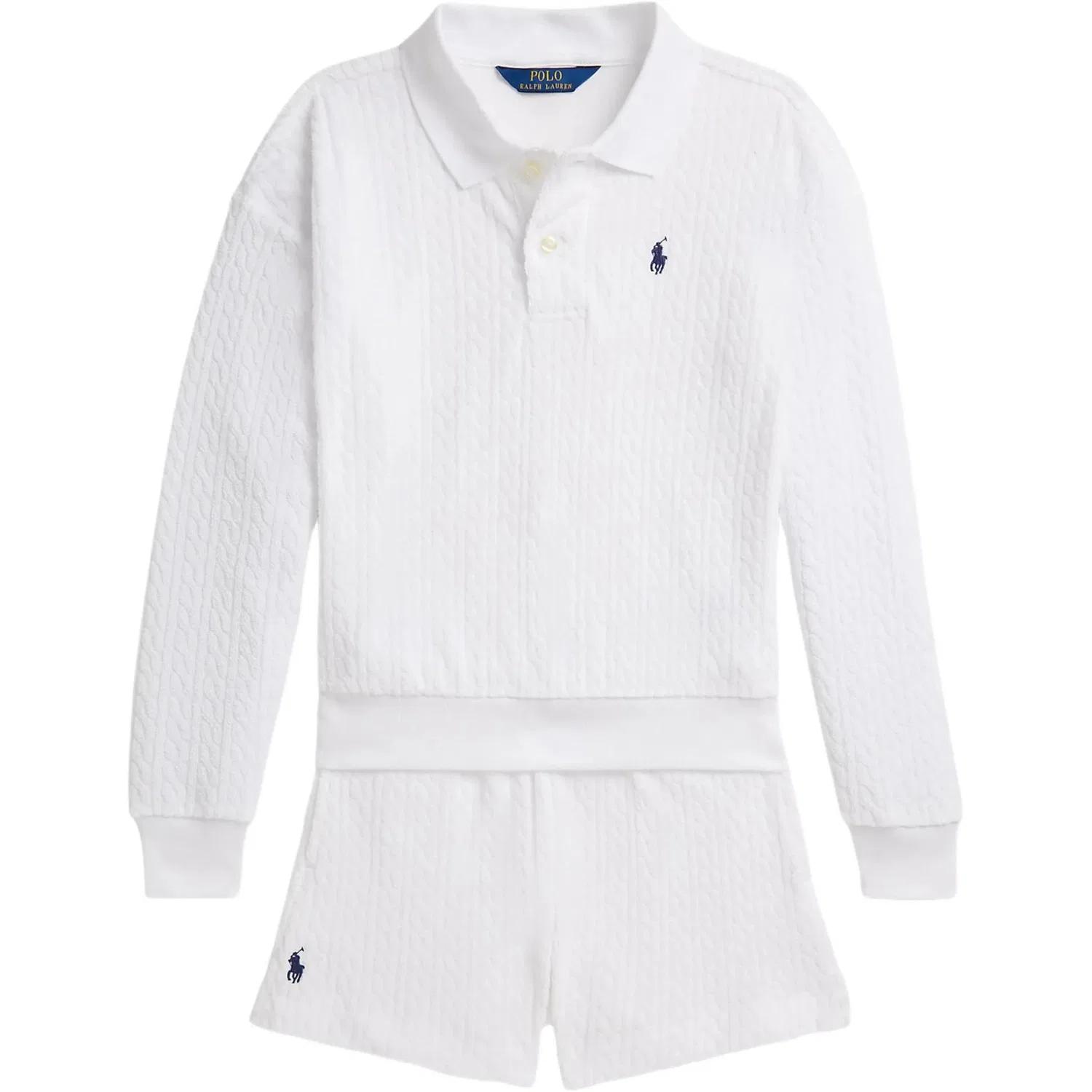 Спортивный костюм для детей Polo Ralph Lauren белый