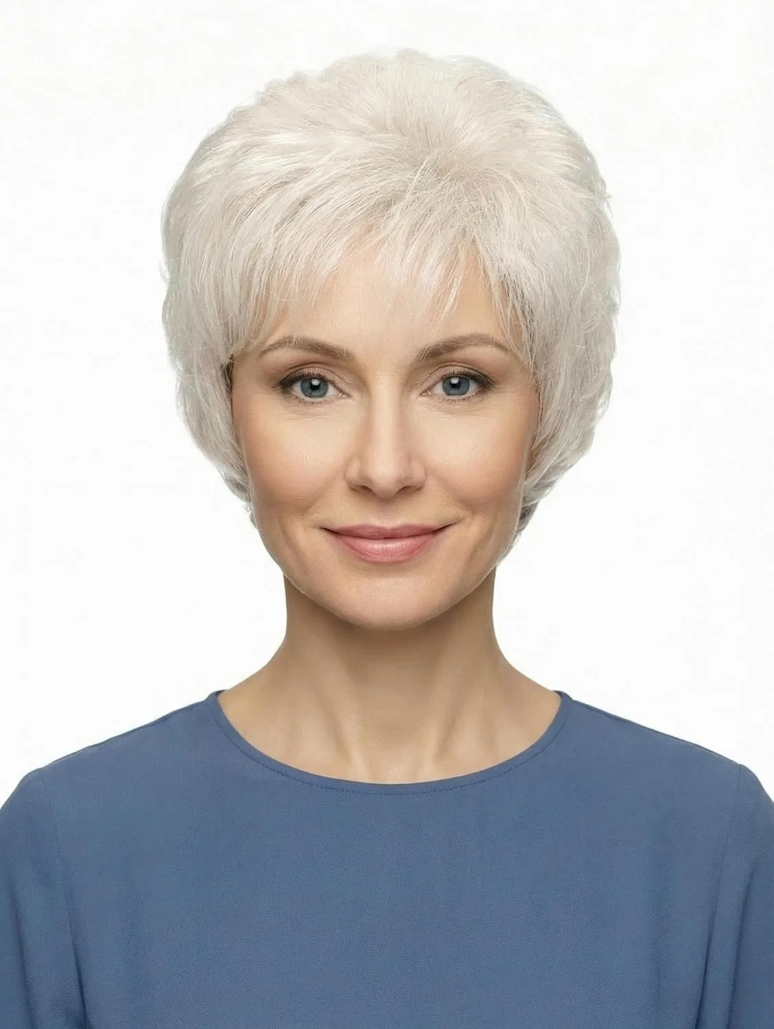 Женский парик из синтетических волос Lofty «Mia» Lofty, Natural White, Dark Neck