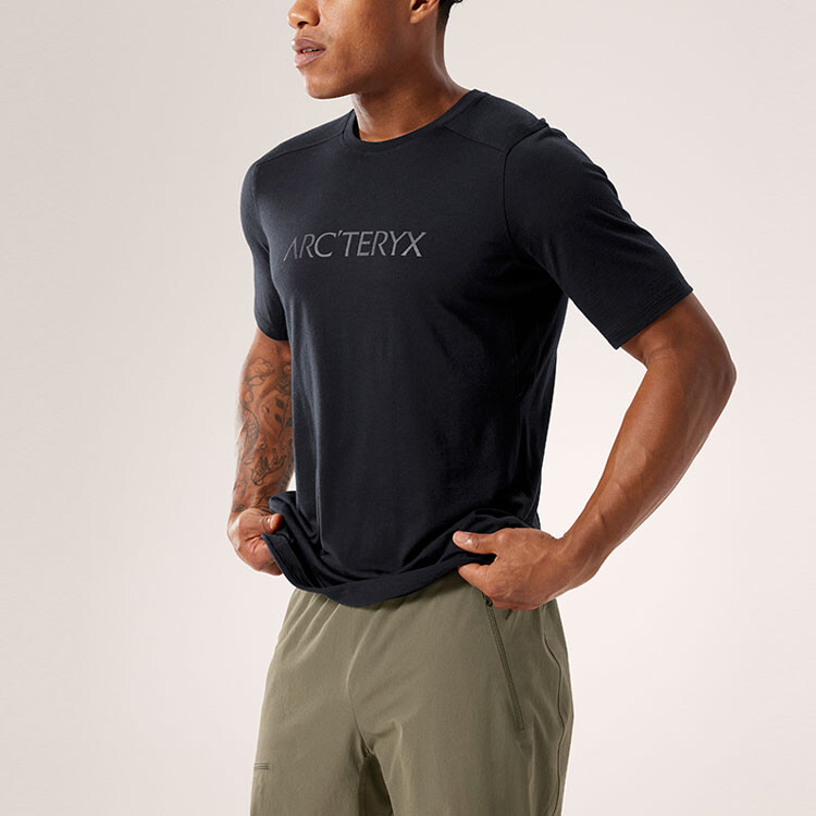 Футболка мужская Arcteryx Ionia Merino Wool Series, черный — фото 4
