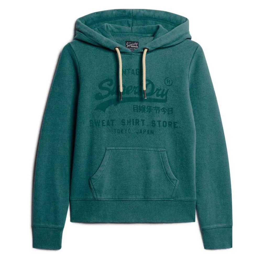 

Худи Superdry Classic Vl Graphic, синий