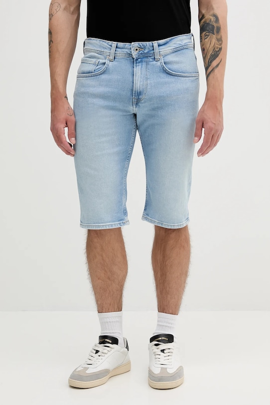 

Джинсовые шорты STRAIGHT SHORT CASH Pepe Jeans, синий