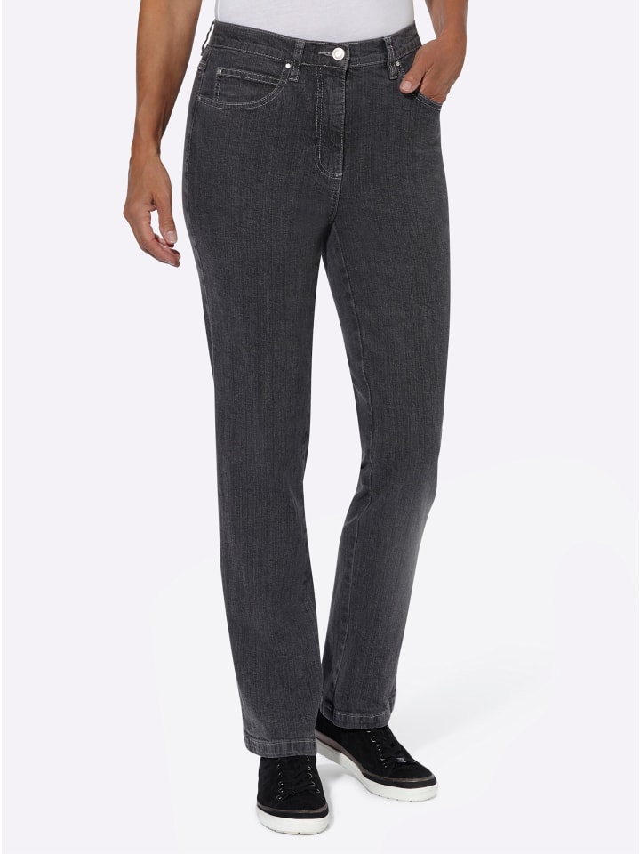 

Джинсы с пятью карманами из антрацитового денима WITT WEIDEN