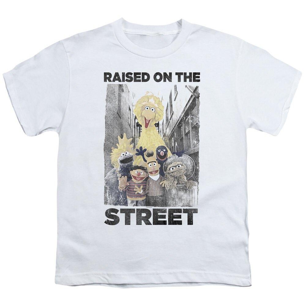 

Детская футболка Raided On The Streets Sesame Street, белый