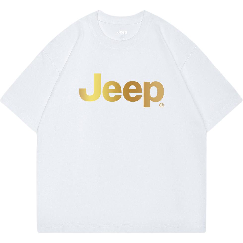 Футболка унисекс Jeep, белая — фото 4