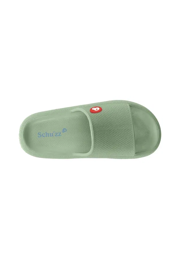 Тапочки для отдыха 0135336 schuzz claquette pool slides Schu'Zz, зеленый — фото 3