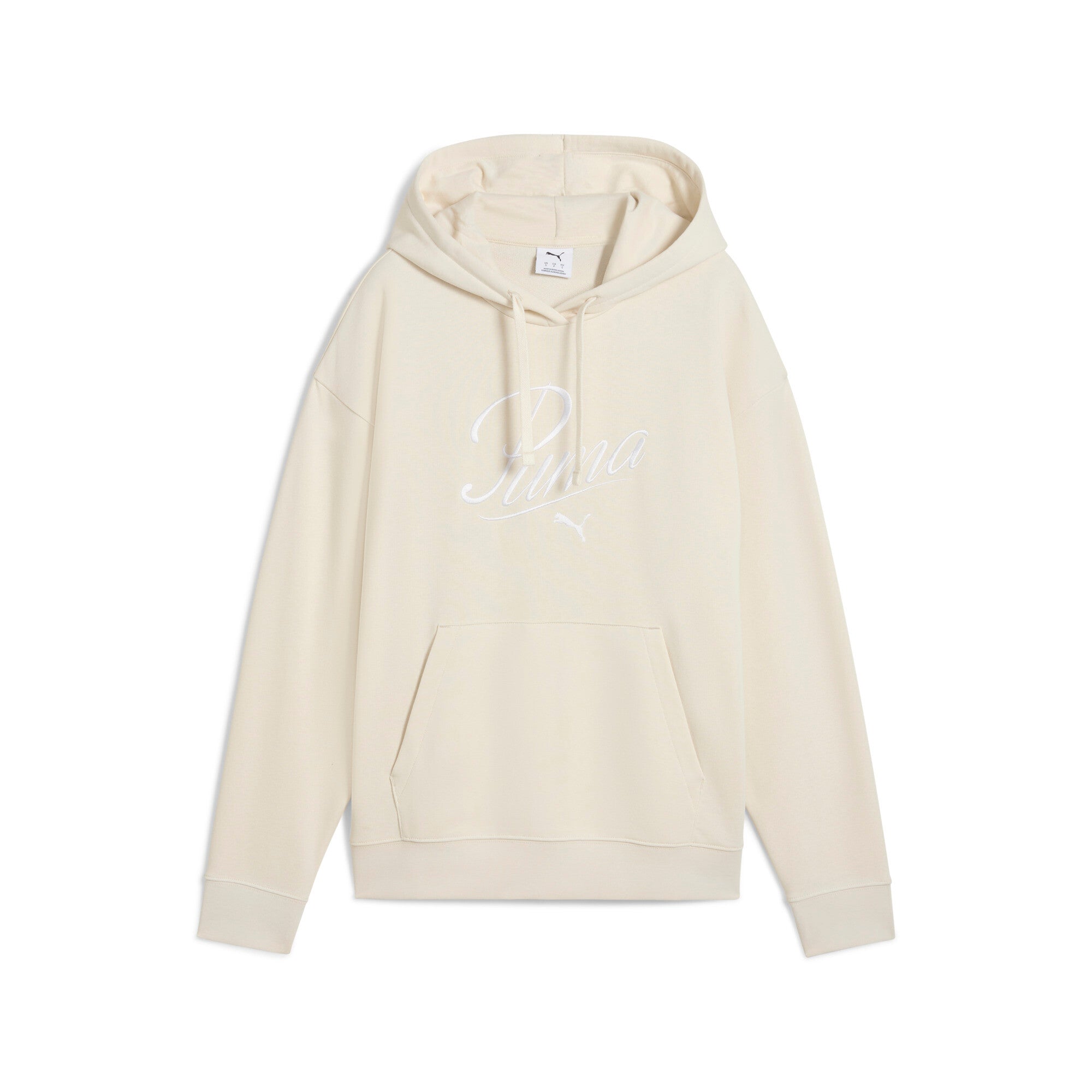 

PUMA Женская толстовка Essentials Script Comfort, цвет alpine snow