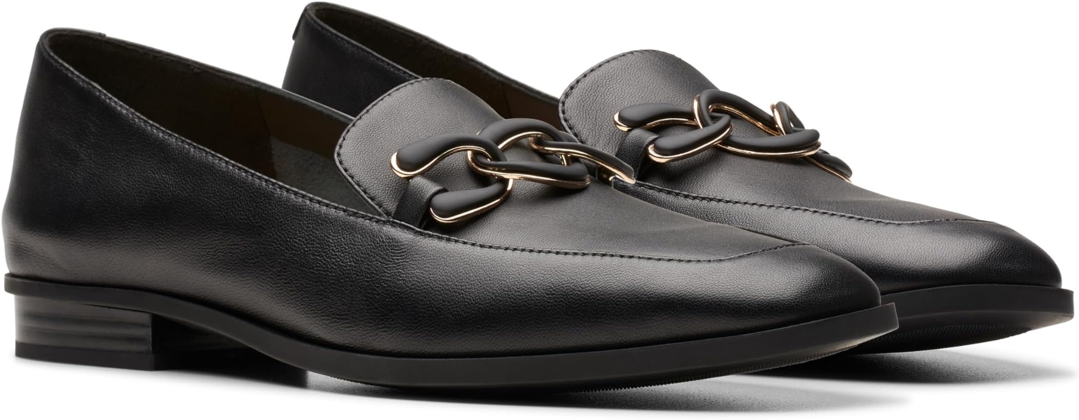 Лоферы Clarks Sarafyna Rae, цвет Black Leather