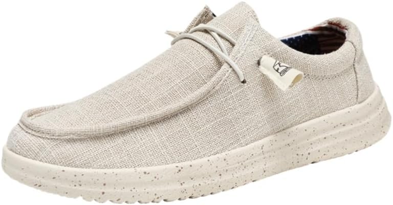 

Мужские большие удобные и модные туфли - легкие и мягкие, для повседневной носки, подходят для прогулок Clolinde, бежевый