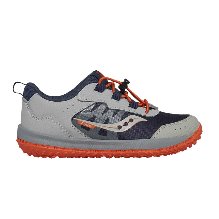 

Кроссовки Aura KDZ Big Kid, цвет Grey Orange Navy