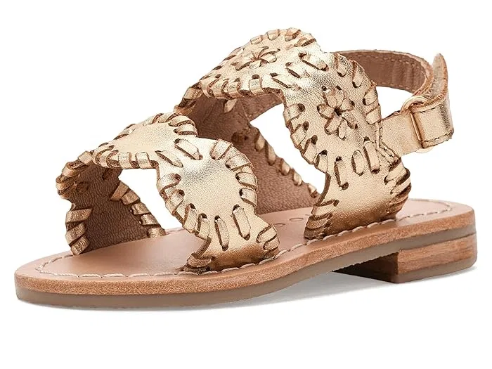 Сандалии с ремешками Lauren Flat Jack Rogers Kids, Rose Quartz