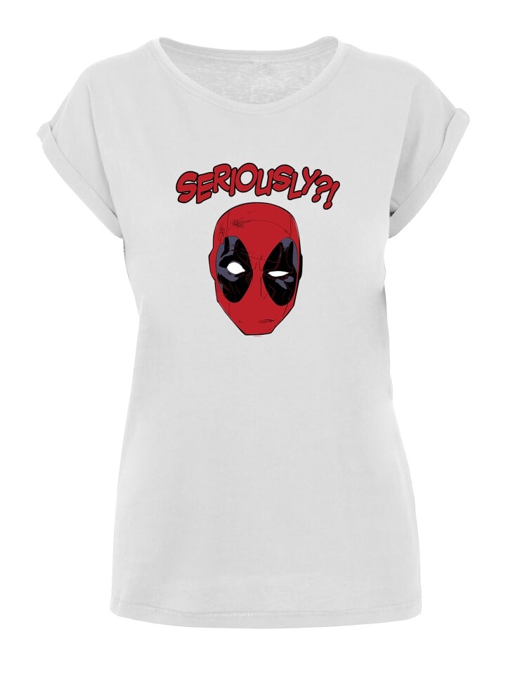 

Футболка F4NT4STIC Marvel Deadpool Seriously, белый