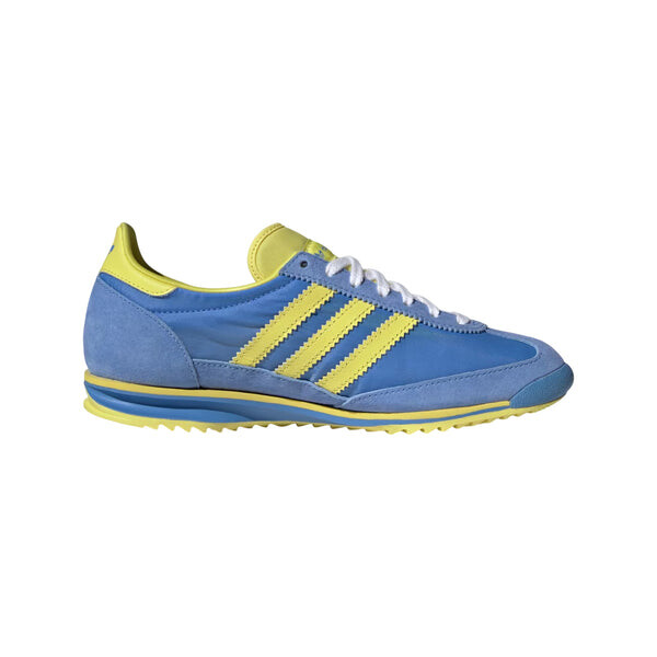 Кроссовки x sporty & rich sl 72 og 'real blue light yellow' Adidas, синий — фото 2