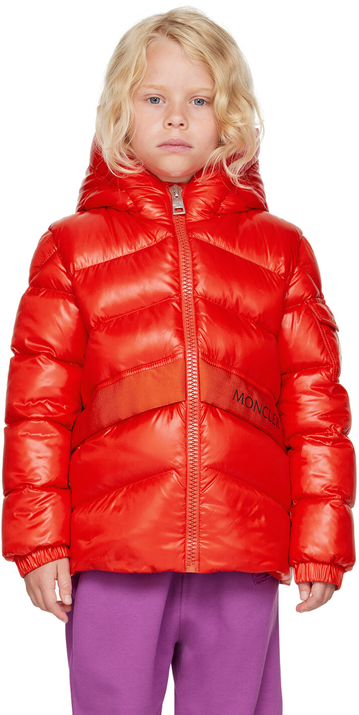 

Детская куртка Groseillier Down Moncler Enfant, Orange