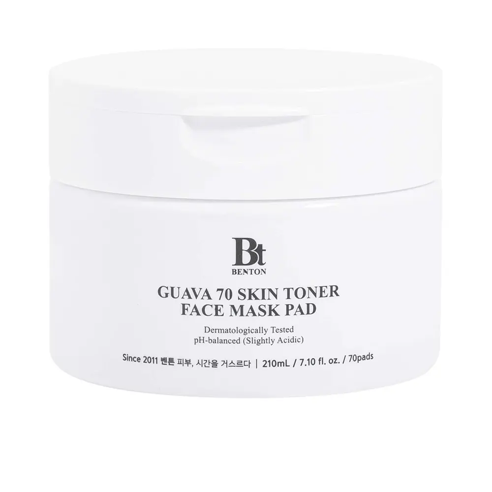 

Тоник для лица Guava 70 skin toner face mask pad Benton, 70 шт.