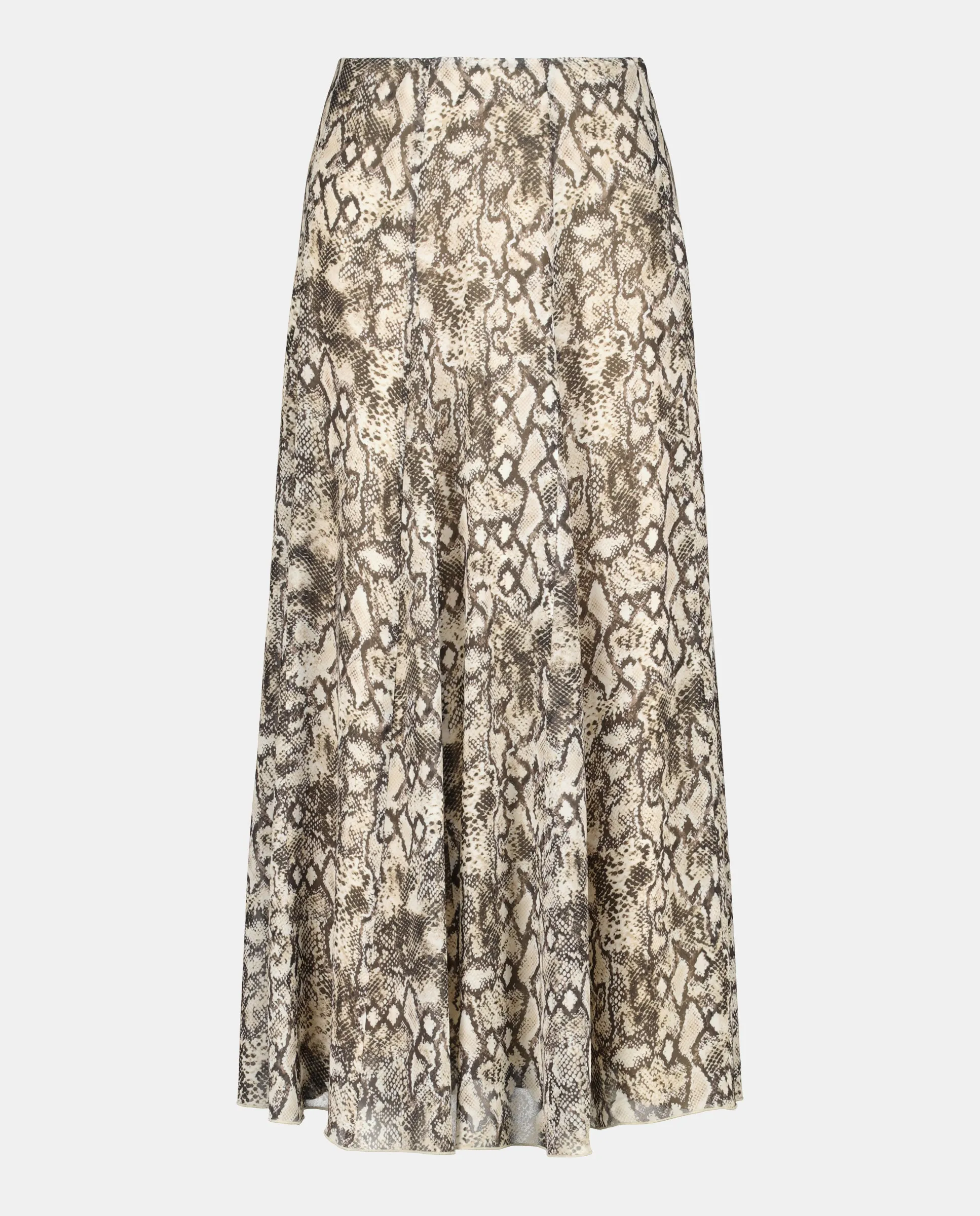 

Миди-юбка с принтом змеи Woman Limited El Corte Inglés, черный