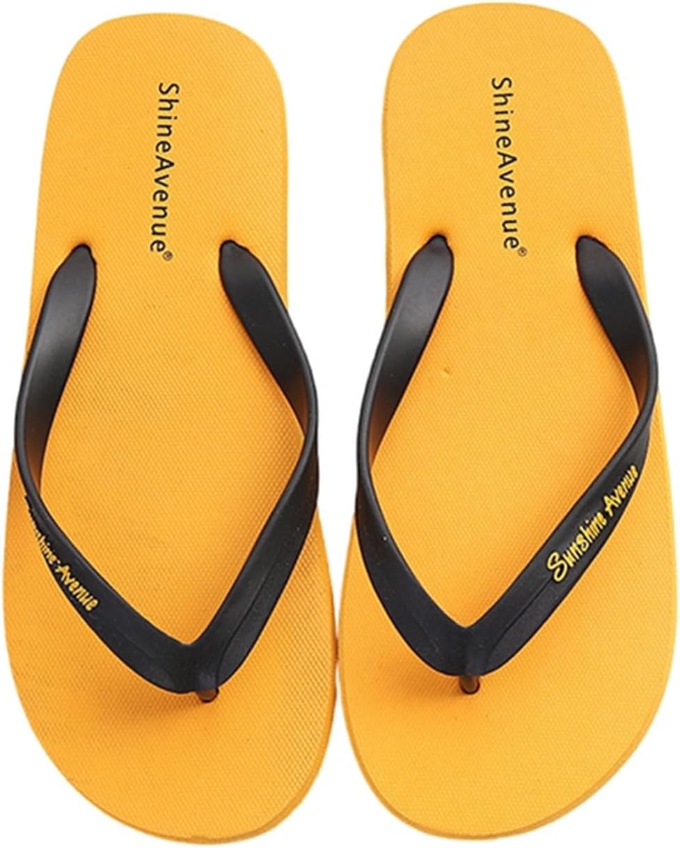 

Мужские нескользящие сандалии для бассейна, спортзала и общежития SywzXxfybz Sywzx&Xfybz, желтый