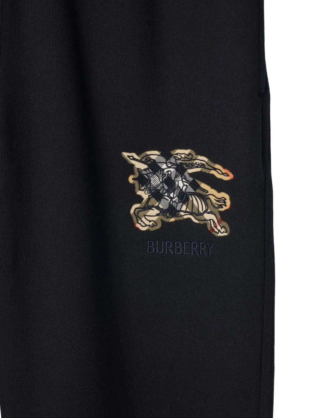 Брюки BURBERRY в стиле конного рыцаря, клетчатые, черный — фото 2